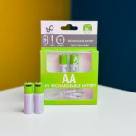 Rechargeable Batteries AA 2 Pcs